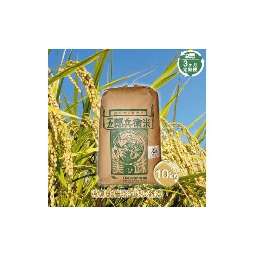 ふるさと納税 長野県 佐久市 特別栽培米五郎兵衛米　10kg