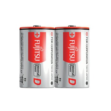 FUJITSU 富士通 1號 D 鹼性電池 2入 / 卡【APP滿額下單4%點數(單一帳號最高1500點)】5/31止