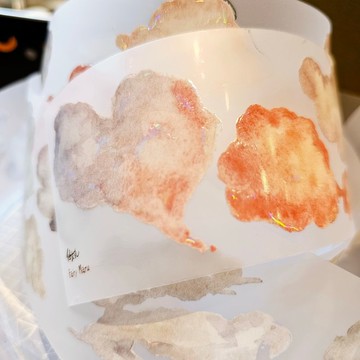 心中的小雲海【日本和紙及霧面PET現貨  虹光僅霧面PET】