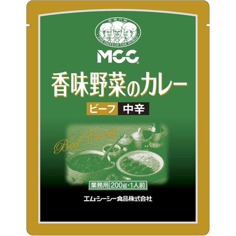 エム・シーシー食品 香味野菜のカレー(中辛) 200g×5個