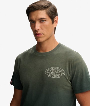 Superdry Men's Lo-fi Outdoors Relaxed T-shirt Green Size: L