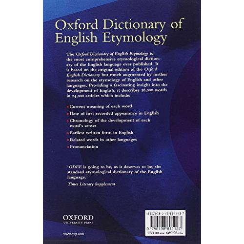 Oxford Dictionary of English Etymology