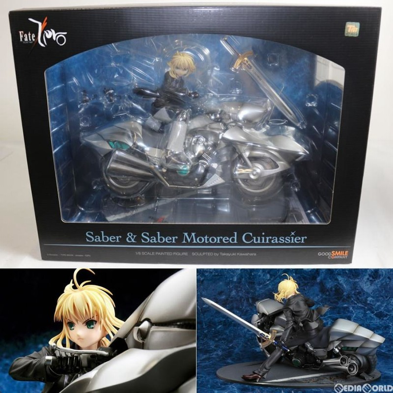 中古即納』{FIG}(再販)セイバー&セイバー・モータード・キュイラッシェ Fate/Zero(フェイト ゼロ) 1/8 フィギュア  グッドスマイルカンパニー(20170525) | LINEブランドカタログ