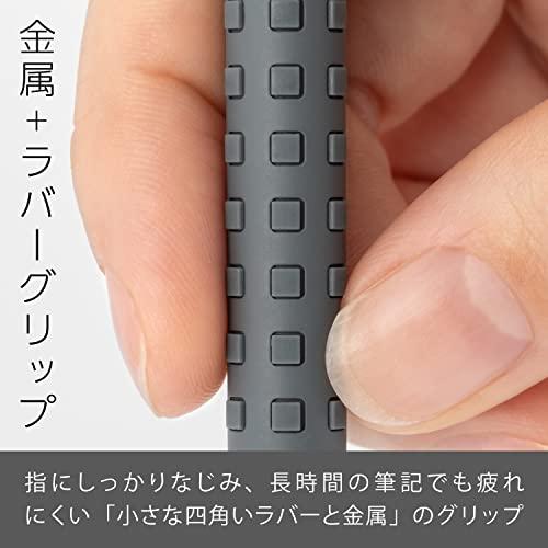 ぺんてる シャープペン スマッシュ 0.5mm ダークグレー Q1005-N