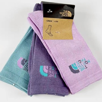 The North Face 北臉 男女款長襪 毛巾底厚襪 學生襪子 高筒襪