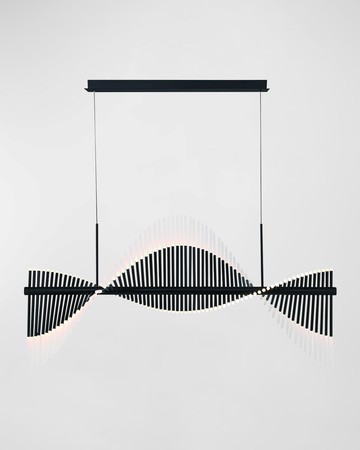 Voltik 59" 144-Light Integrated LED Chandelier
