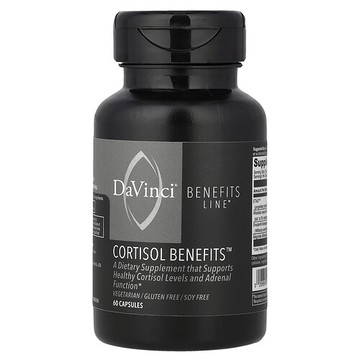 DaVinci Laboratories, Benefits 系列產品，Cortisol Benefits，60 粒膠囊