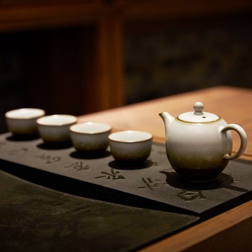 乾唐軒活瓷 | 喜樂茶具組 / 陶 / 一壺+六杯