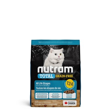 NUTRAM -T24無穀貓(鮭魚+鱒魚)2kg