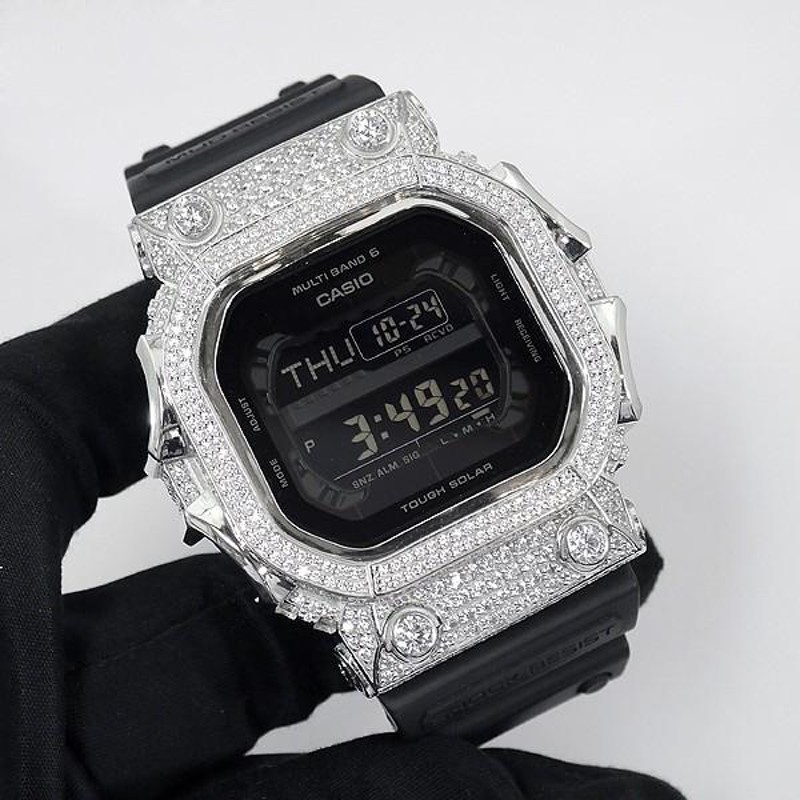 G-SHOCKカスタム GXW56BB パヴェダイヤモンド Gショックカスタム G