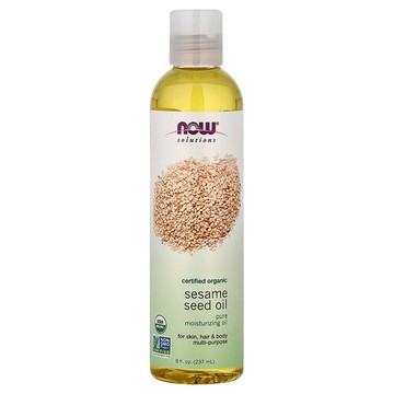 NOW Foods, Solutions，芝麻籽油，8 液量盎司（237 毫升）