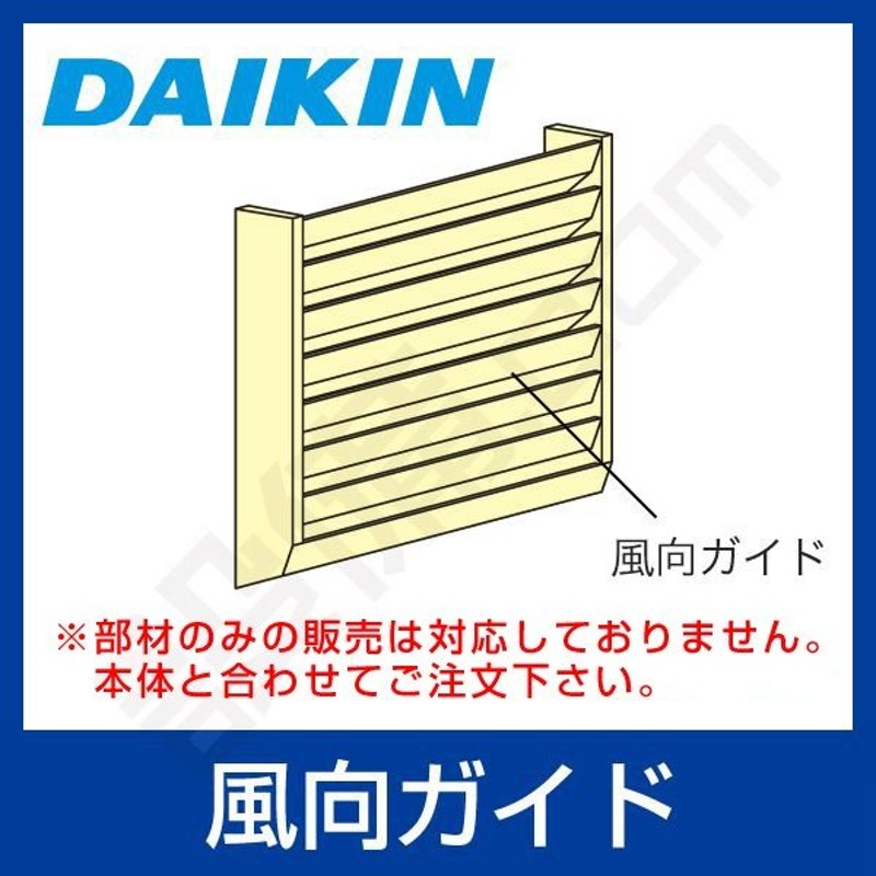 風向調整板 DAIKEN ダイキン 室外機用部材 - エアコン