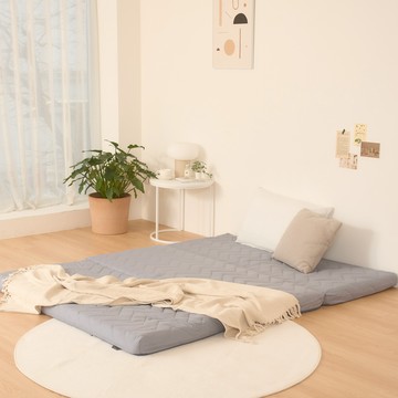 MONG'SHOME 三段折疊式7區床墊  Queen  11cm  灰色