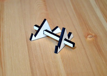 【客製雷雕禮物 】山 小手機支架(橫桿版)