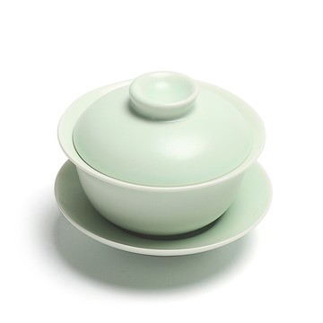 輕奢個人蓋碗大號陶瓷茶具套裝家用茶杯茶碗三才碗蓋單個不燙手泡