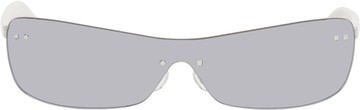 JACQUEMUS 白色 The Mirada 太阳镜