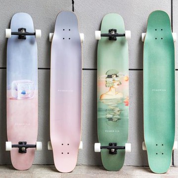 T-MU長板新款tmu平花初學者代步刷街男生綠色女孩粉月專業滑 舞板