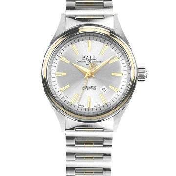 B3_BALL 波爾錶】NM2110C-2T-SJ-SL Fireman系列低調奢華機械女士潮流腕錶 34mm 白面｜樂天全館特惠中★指定刷卡回饋10%