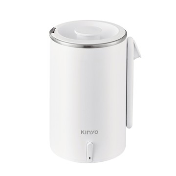 Kinyo 304不鏽鋼隨行快煮壼 附電源線 + 收納袋 123 x 108 x 168mm 580g 600ml  AS-HP65