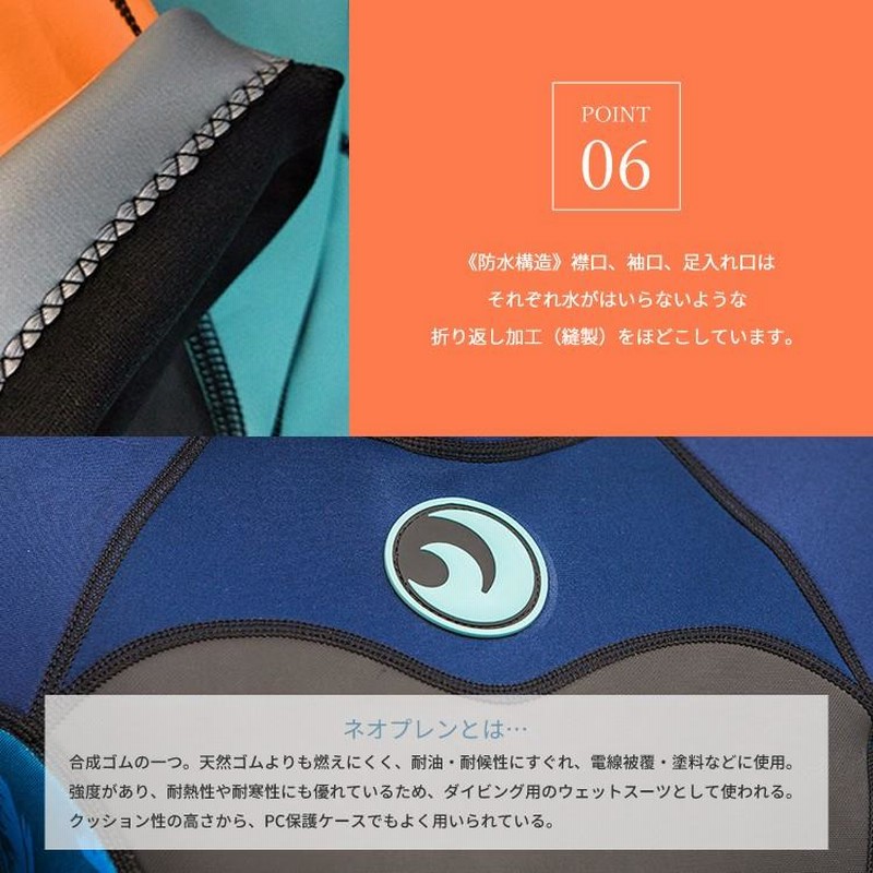 ウェットスーツ レディース 1.5mm サーフィン ダイビング