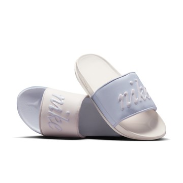 【NIKE】W NIKE OFFCOURT SLIDE MIX 女鞋 Slipper 白藍色-FQ7646103