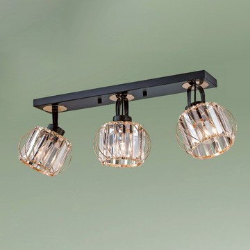 E27水晶半吸頂三燈 B69-13-63745