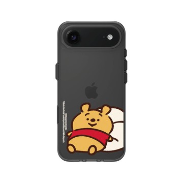 iPhone Air Clear (相機按鈕) 酷墨灰 - 迪士尼-小熊維尼 Disney Winnie The Pooh - 插畫家系列(卡娜赫拉) - 懶洋洋維尼