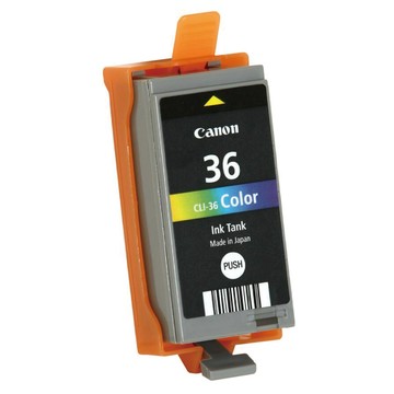 canon 正品墨水匣 CLI-36C  1個  彩色