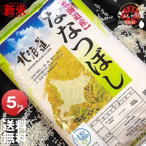 新米 米 5kg お米 ＹＥＳクリーン ななつぼし 北海道産 白米 令和5年産 送料無料