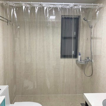透明冷氣簾 浴簾 門簾可擋冷氣 防水簾 廚房油煙遮擋門簾 擋水簾子 擋冷氣簾子加厚款PVC材質可訂製
