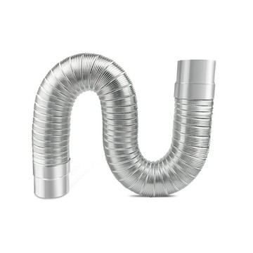 排煙管 排氣管 強排燃氣熱水器排煙管直徑6cm排氣管延長管伸縮加長軟管通用配件【CM21803】