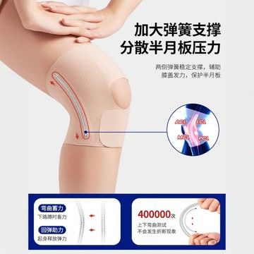日本半月板護膝女關節護具專業男跑步運動膝蓋髕骨薄款保護套