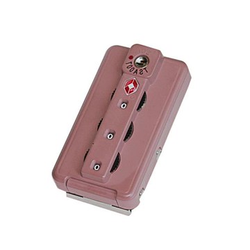 TSA007鋁框固定密碼鎖搭扣行李箱