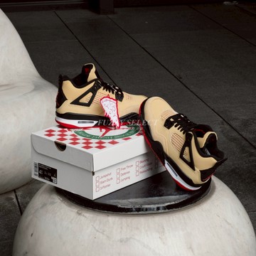 【逢甲FUZZY】Air Jordan 4 Retro Pizza 駝黑 GS IH2094-200