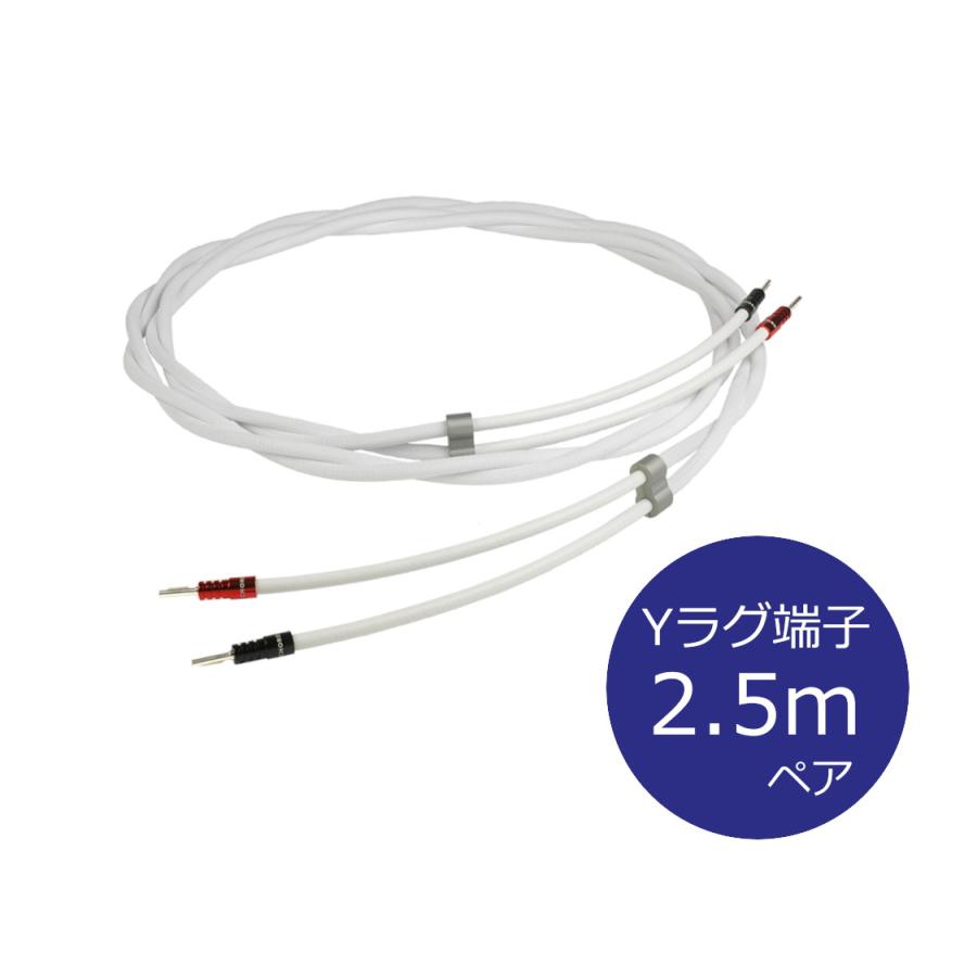 THE CHORD COMPANY Sarum T Speaker Cable-Ohmic 2.5m Yラグ スピーカーケーブル ペア