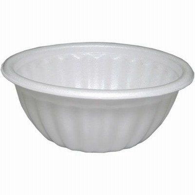 『返品不可』弁当容器 発泡どんぶり（VK-370）無地本体1000枚
