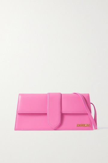 Jacquemus - Le Bambino Long Leather Shoulder Bag - Pink - one size