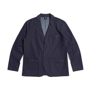 EDWIN 針織西裝外套-男款 (原藍色) #外套