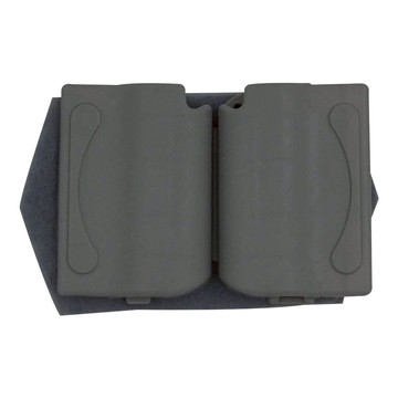 上手家居 窗溝凹槽縫隙清潔刷 PP材質手柄  灰色  1組