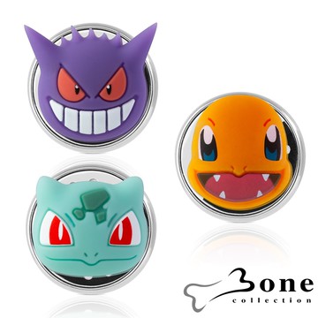 【BONE】寶可夢精油香氛磁扣-耿鬼/妙蛙種子/小火龍