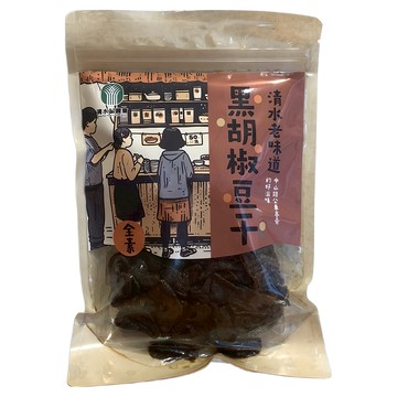 清水區農會 黑胡椒豆干  200g  1個