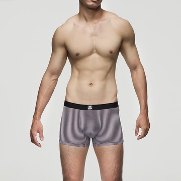 DADADO-黑標系列 M-3L貼身中腰四角男內褲(品格灰) 細緻高針數布料-GK6259FT