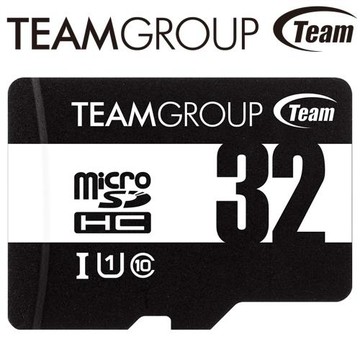 Team 十銓 32GB 100MB/s microSDHC U1 記憶卡