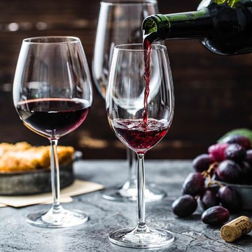 進口肖特schott水晶紅酒杯大肚勃艮第高腳杯子大號家用香檳杯套裝