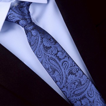 黑色男士領帶男拉鏈式正裝手打女結婚新郎一拉得懶人免打結潮藍色