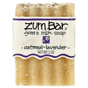 ZUM, Zum Bar®，羊奶塊皁，燕麥薰衣花草香，3 盎司