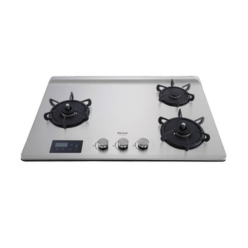 (全省安裝)林內檯面式緻溫三口爐左單口瓦斯爐天然氣RB-A3760SL-NG1 ★送陶板屋餐券1張