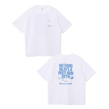 CHUMS CD Post-Run Bath Pocket T-Shirt 男 短袖上衣 白色 CH012758W001