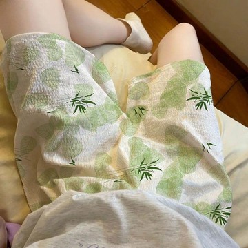 台灣出貨 居家短褲 睡褲 居家短褲 短褲女 休閒短褲 涼感運動短褲  冰絲短褲 涼感短褲 大尺碼短褲 女生短褲 三分短褲