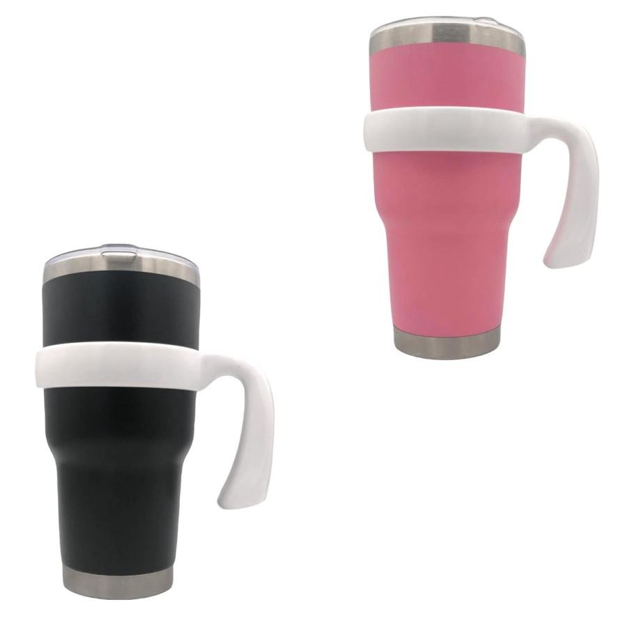 Handle for 30 oz Tumbler, Anti Slip Travel Mug Grip Cup Holder f 並行輸入品